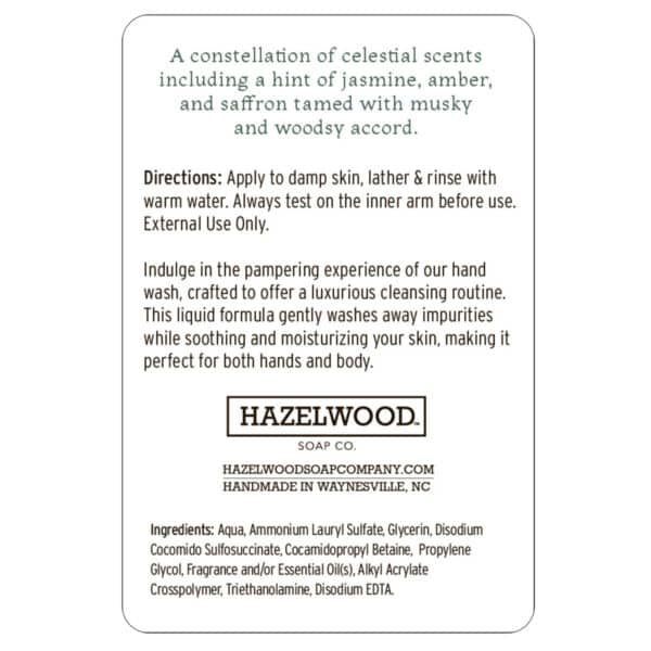 Hazelwood Soap Company Hand Wash - Image 3
