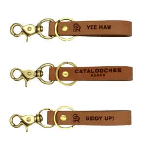 Leather Keychains